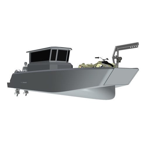 作业船专业船 - FOXSEA 900 - BORD A BORD - 测量船 / 客船 / 潜水支持船