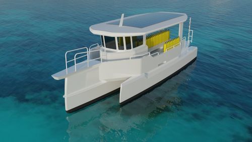 潜水支持船专业船 - E-DIVING 1200 - BORD A BORD - 客船 / 三体船 / 电动