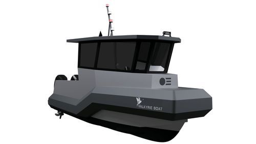 巡逻艇专业船 - Valkyrie 700 CAB - BORD A BORD - 救生船 / 舷外 / 铝制