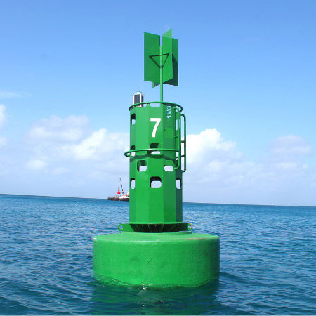 信标浮标 - G2200T - Almarin - 用于港口码头 / 公海 / 聚乙烯
