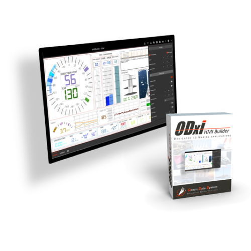 分析软件 - ODxI : HMI Builder  - OCEAN DATA SYSTEM - 监控 / 电子航海日志 / 控制