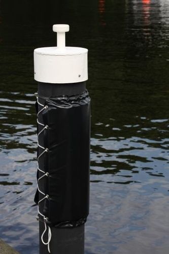 港口碰垫 - vertical - DockAdd Marine Equipment - 用于桩 / 气泡缝合