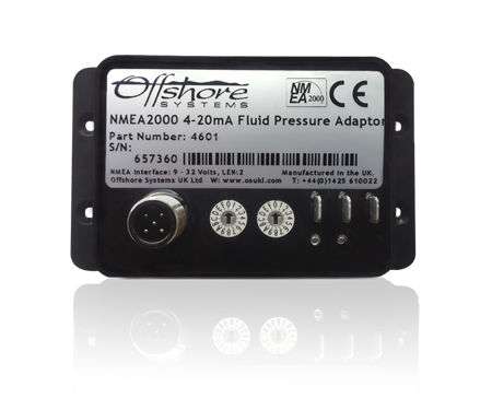 压力指示器 - 4601 - Oceanic Systems - 船用 / 模拟 / NMEA 2000®