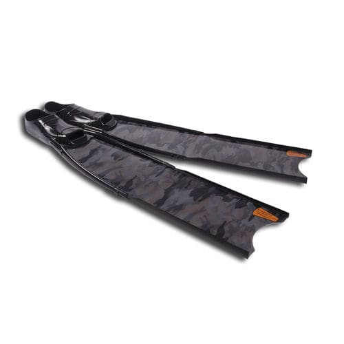 潜水射鱼脚蹼 - GRAY-CAMO - Leaderfins - 玻璃纤维