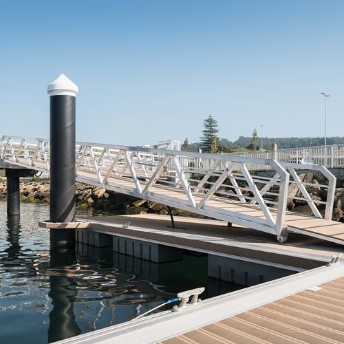 浮桥舷梯 - Reinforced - Ronáutica Quality Marinas SLU - 铝制