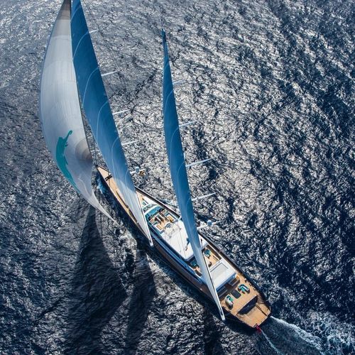 巡游超级帆船游艇 - AQUIJO - Oceanco - 飞桥 / 双桅纵帆 / 定制