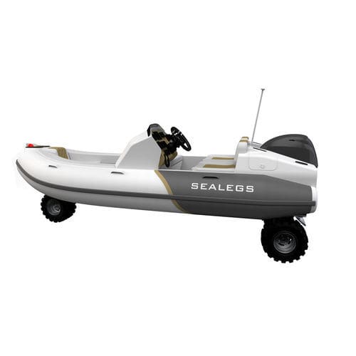 舷外充气艇 - 3.8M - Sealegs International Limited - 半硬式 / 开放式 / 双控制台