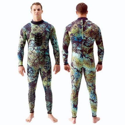 潜水射鱼潜水服 - DIGI-TEK CAMO - STEAMER - Riffe International - 一件式 / 长袖 / 1.5 mm