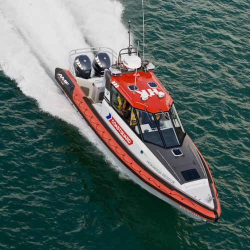 巡逻艇专业船 - 950 QRV - AMF Boat Company - 救生船 / 舷外 / 铝制