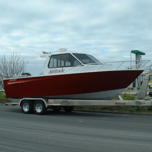 作业船专业船 - Commercial 820 - AMF Boat Company - 舷内喷水式推进器 / 柴油 / 铝制