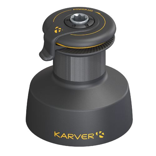 4种速度可调节绞盘 - KPW110 - KARVER SYSTEMS - 阳极氧化铝