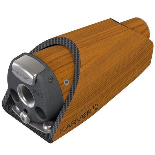 帆船夹绳扣 - KJC10W - KARVER SYSTEMS - 颚式 / 单 / 碳纤