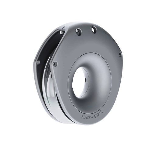 单滑车 - KBR160 - KARVER SYSTEMS - 高耐拉力 / 开放式 / 捆绑固定型
