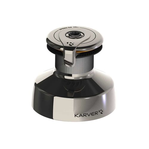 4种速度可调节绞盘 - KSW52 - KARVER SYSTEMS - 不锈钢 / 用于竞赛帆船 / 帆船游艇用