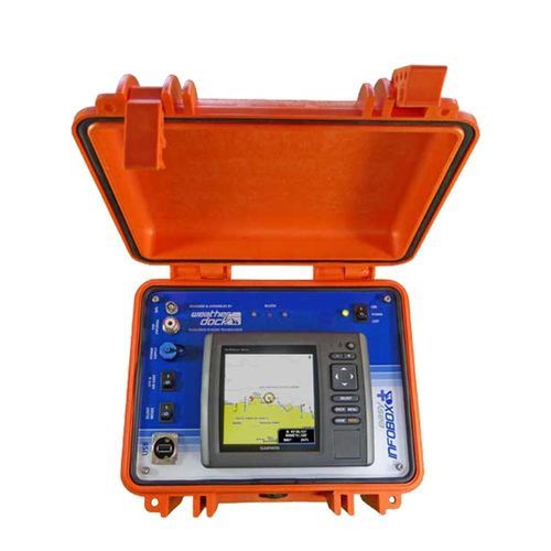 船用人工智能系统 - easyINFOBOX A053 - Weatherdock AG - B 级接收器 / 屏幕式
