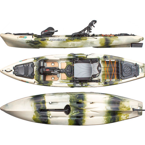 平台式皮划艇 - Coosa FD - Jackson Kayak - 钓鱼 / 成人 / 单人
