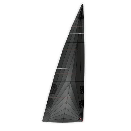 主帆 - DELTA Voiles - 竞赛帆船用 / 三径向切割 / 聚酯
