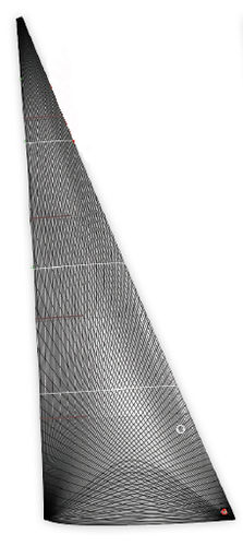 前帆 - DELTA Voiles - 竞赛帆船用 / 碳纤 / Kevlar®