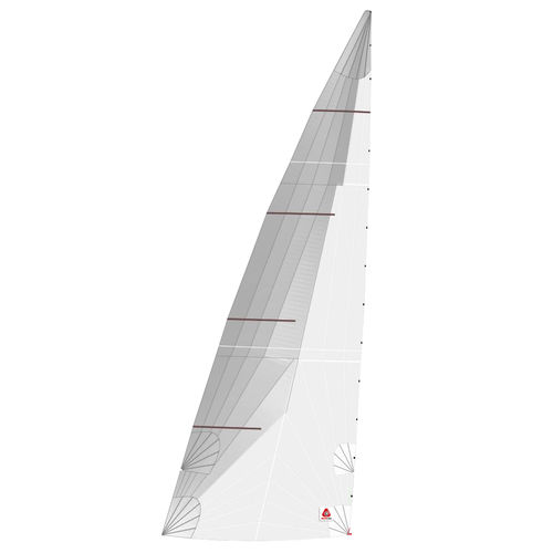 主帆 - DELTA - DELTA Voiles - 巡游帆船用 / 横缝 / 聚酯