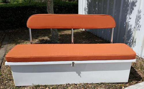 带椅背收纳箱 - 76 inch  - Beachcomber Fiberglass Technology - 浮桥 / 玻璃纤维