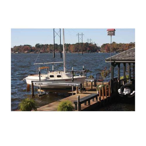 船用升降机 - 10K CAPACITY - Boat Hoist USA - 电镀钢