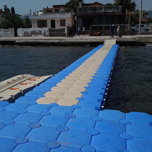 拼装式浮桥 - Sunnydock - PMS DockMarine - 漂浮式 / 系泊 / 用于海港