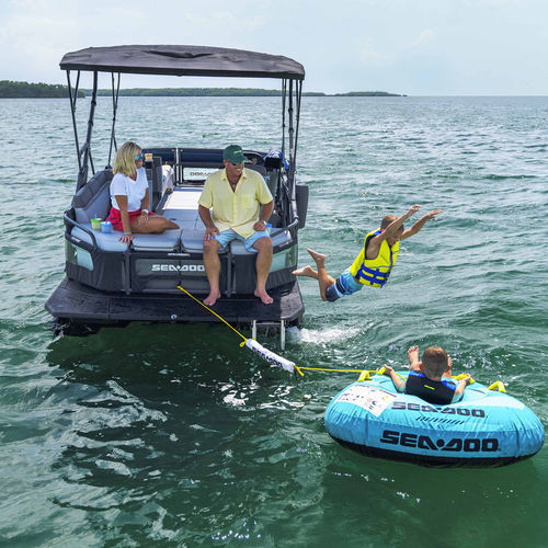 三体船浮桥船 - SWITCH® CRUISE - Sea-doo - 舷内 / 开放式 / 侧边控制台