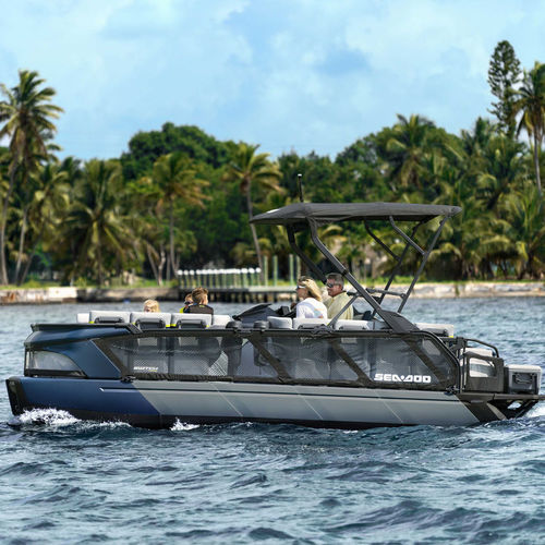 舷内浮桥船 - SWITCH® CRUISE LIMITED - Sea-doo - 三重管 / 开放式 / 侧边控制台