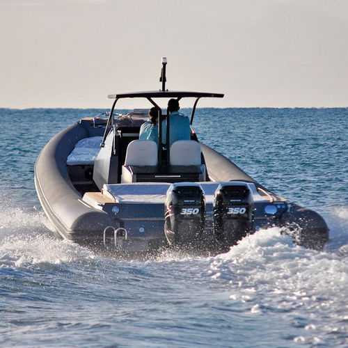 舷外充气艇 - MX-12 GRAN SPORT - Cantieri Magazzù - 尾机驱动 / 双引擎 / RIB