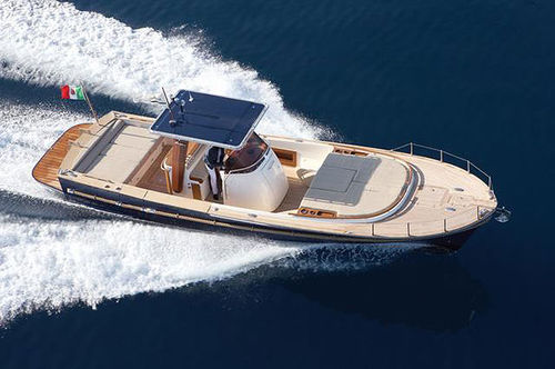 尾机驱动快艇 - RUNABOUT 33 - Cantieri Magazzù - 舷外 / 双引擎 / 开放式