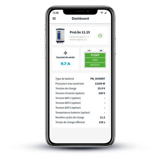 监控应用程序 - DOLPHIN CHARGER - 航海 / Android 安卓 / iOS