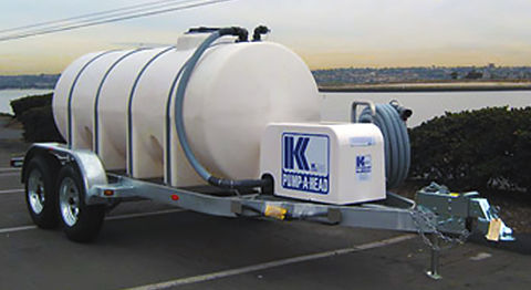 移动式排污系统 - TRAILER - Keco Pump & Equipment - 用于海港 / 蠕动泵 / 膜式泵
