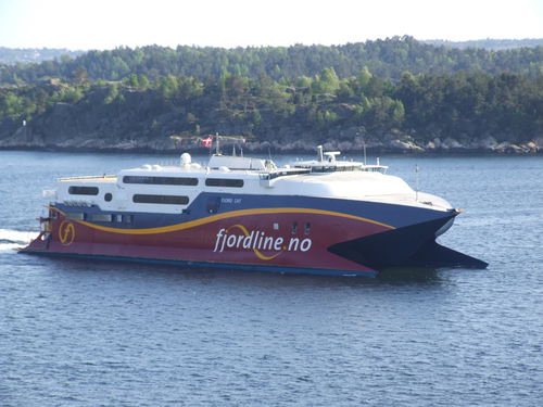 双体船载车渡轮 - SKANE JET - INCAT - 高速