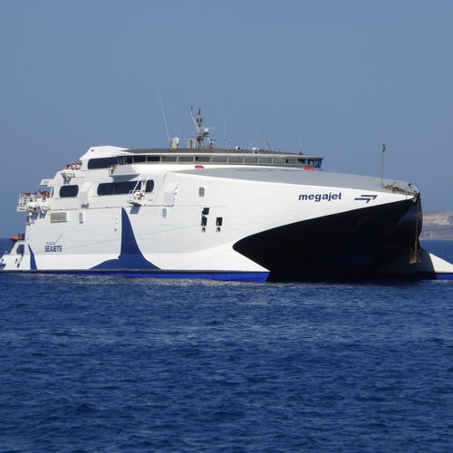 双体船载车渡轮 - MEGA JET - INCAT - 高速
