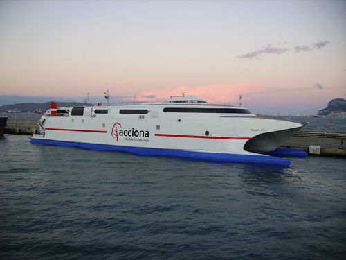 Ro-Pax载车渡轮 - CIUDAD DE CEUTA - INCAT - 双体船 / 高速