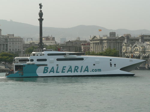 双体船载车渡轮 - JAUME III - INCAT - 高速