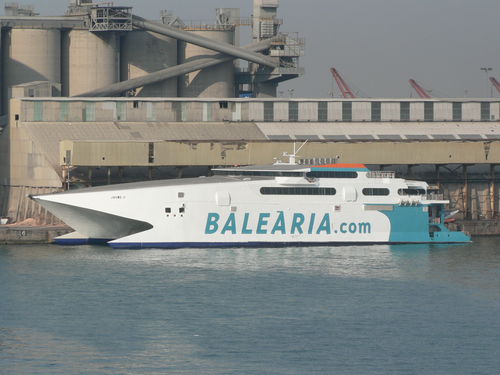 双体船载车渡轮 - JAUME II - INCAT - 高速