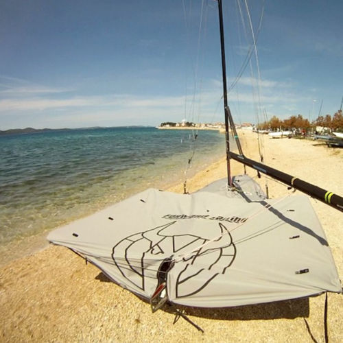 小帆艇防护罩 - TA49ER1000 - Forward Sailing - 用于船体 / 灰色 / 49人级