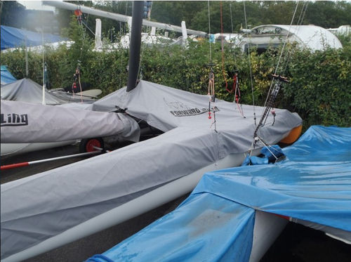 运动多体船防护罩 - TACINAPH10 - Forward Sailing - 用于船体 / 灰色 / F18 级