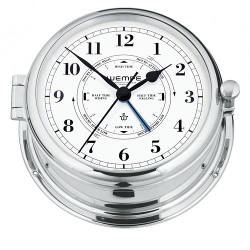 模拟钟 - ADMIRAL II - Gerhard D. WEMPE KG Division Chronometerwerke - 黄铜 / 铬制 / 潮汐指示器
