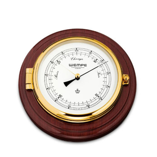 模拟气压计 - CW400002 - Gerhard D. WEMPE KG Division Chronometerwerke - 黄铜 / 白色