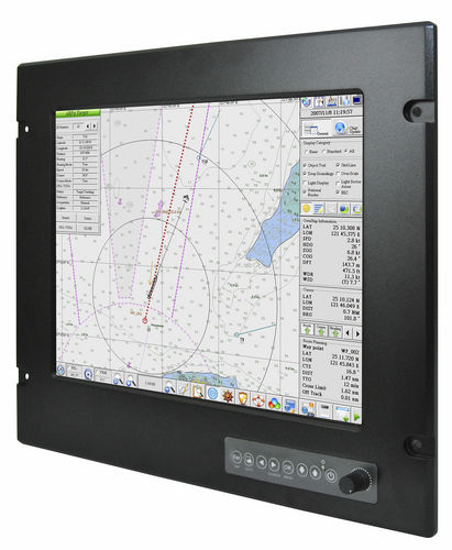 航海显示器 - R15L600-MRM2 - Winmate Inc. - 多功能 / PC / 导航系统