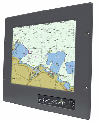 船舶显示器 - R12L600-MRM2 - Winmate Inc. - 用于游艇 / 多功能 / PC