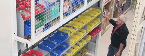 船坞存放架 - Shelving Carousel  - Vidir Machine Inc. - 旋转 / 电动