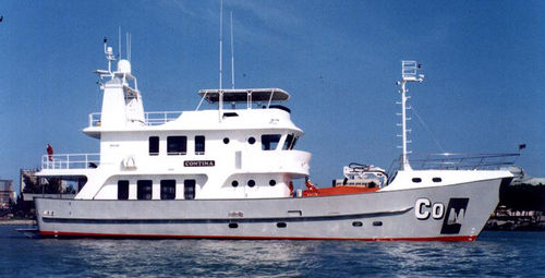 巡游机动游艇 - M/Y Contina - Inace - 拖网渔船 / 舵手室 / 排水船体