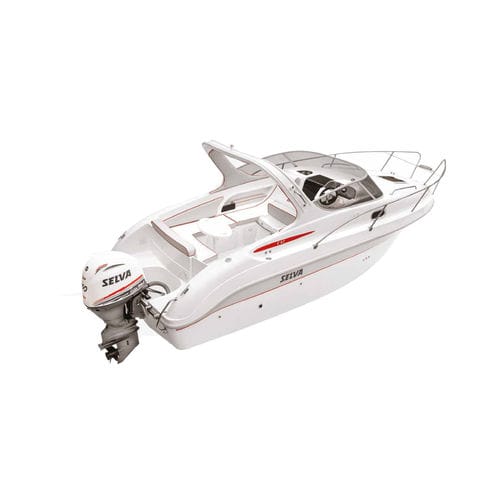 舷外舱房游艇 - C.6.7 PLUS - Selva Marine - Fiberglass - 开放式 / 玻璃纤维 / 最多容纳 8 人
