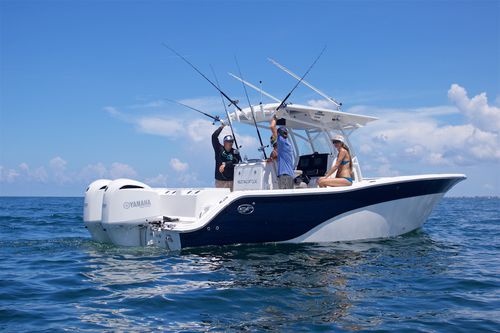 舷外敞开艇 - 288 COMMANDER  - Sea Fox Boats - 双引擎 / 中央控制台 / 钓鱼运动