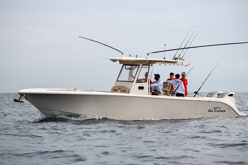 舷外敞开艇 - 35 HFC CC  - Sea Chaser - 双引擎 / 中央控制台 / 包船租赁