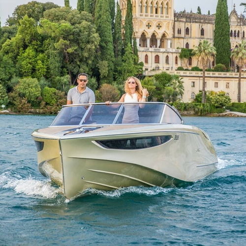 舷内小快艇 - OVATION 7.6 E - Ganz Boats - 电动 / 双控制台 / 开放式