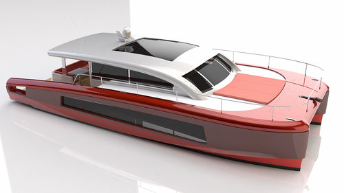 双体快艇 - 50 - ERYD YACHTS - 舷内 / 双引擎 / 硬顶